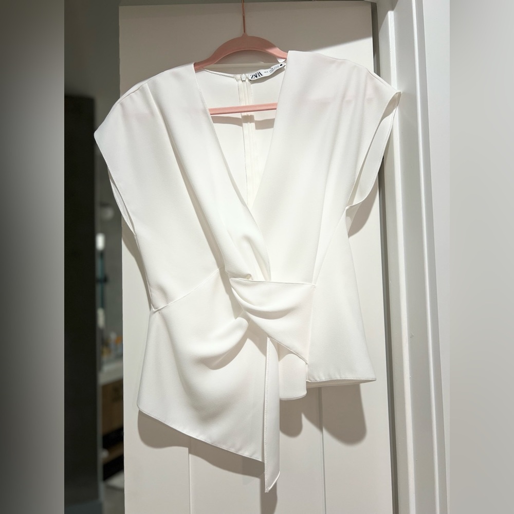 Asymmetric blouse